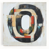 Modern Abstract Expressionist Wall Art – Geometric Canvas Print