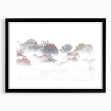 Misty Autumn – Fine Art Photography of Trees in Morning Fog