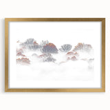 Misty Autumn – Fine Art Photography of Trees in Morning Fog