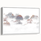 Misty Autumn – Fine Art Photography of Trees in Morning Fog