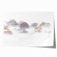 Misty Autumn – Fine Art Photography of Trees in Morning Fog