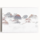 Misty Autumn – Fine Art Photography of Trees in Morning Fog