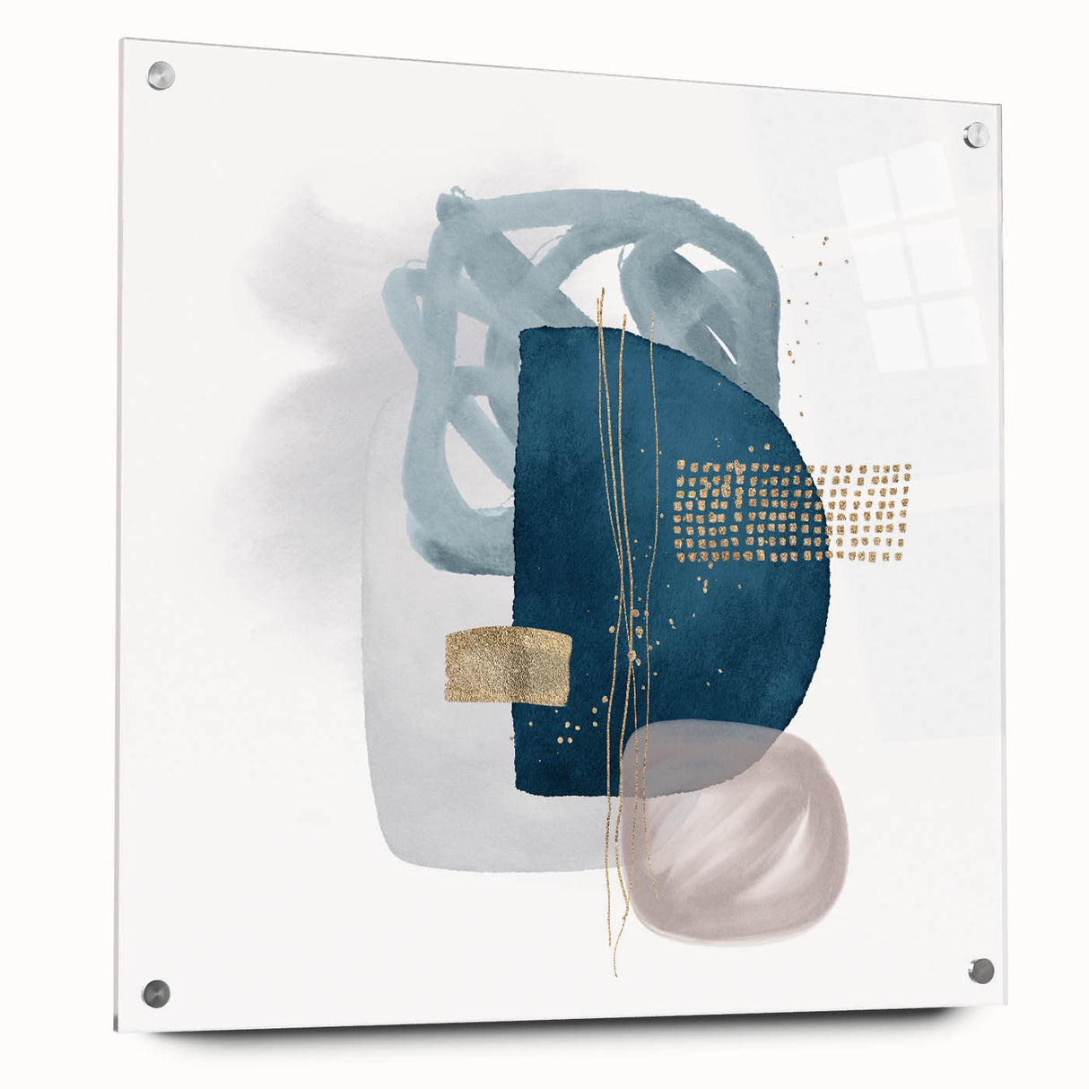 Minimalist abstract canvas prints – contemporary geometric wall decor