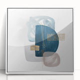 Minimalist abstract canvas prints – contemporary geometric wall decor