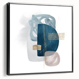 Minimalist abstract canvas prints – contemporary geometric wall decor