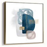 Minimalist abstract canvas prints – contemporary geometric wall decor