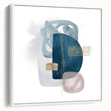 Minimalist abstract canvas prints – contemporary geometric wall decor