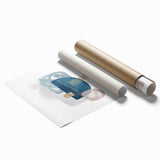 Minimalist abstract canvas prints – contemporary geometric wall decor