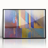 Geometric Abstract Paintings – Bold Multicolor Modern Art