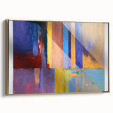 Geometric Abstract Paintings – Bold Multicolor Modern Art