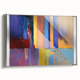 Geometric Abstract Paintings – Bold Multicolor Modern Art