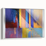 Geometric Abstract Paintings – Bold Multicolor Modern Art