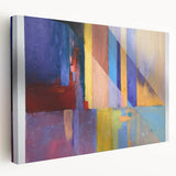 Geometric Abstract Paintings – Bold Multicolor Modern Art