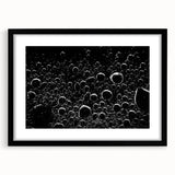 Floating Bubble Abstraction – High-Contrast Abstract Photography