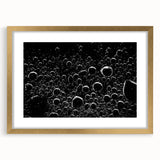 Floating Bubble Abstraction – High-Contrast Abstract Photography