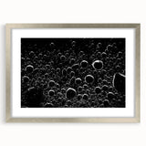 Floating Bubble Abstraction – High-Contrast Abstract Photography