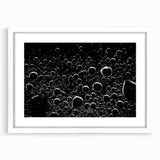 Floating Bubble Abstraction – High-Contrast Abstract Photography