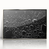 Floating Bubble Abstraction – High-Contrast Abstract Photography