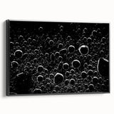 Floating Bubble Abstraction – High-Contrast Abstract Photography