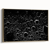 Floating Bubble Abstraction – High-Contrast Abstract Photography