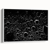 Floating Bubble Abstraction – High-Contrast Abstract Photography