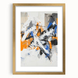 Edgy Abstract Expressionist Wall Art – Modern Dynamic Canvas