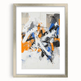 Edgy Abstract Expressionist Wall Art – Modern Dynamic Canvas