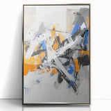 Edgy Abstract Expressionist Wall Art – Modern Dynamic Canvas