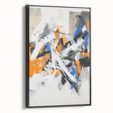 Edgy Abstract Expressionist Wall Art – Modern Dynamic Canvas