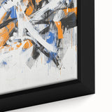 Edgy Abstract Expressionist Wall Art – Modern Dynamic Canvas