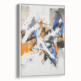 Edgy Abstract Expressionist Wall Art – Modern Dynamic Canvas