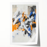 Edgy Abstract Expressionist Wall Art – Modern Dynamic Canvas