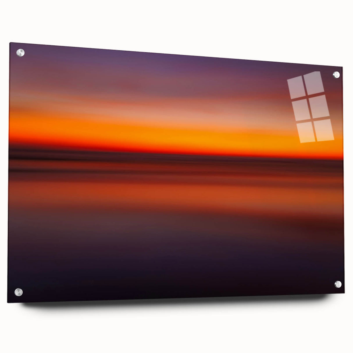 Abstract Sunset Waves – Fine Art Photography Wall Print