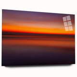 Abstract Sunset Waves – Fine Art Photography Wall Print