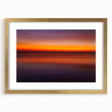 Abstract Sunset Waves – Fine Art Photography Wall Print