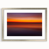Abstract Sunset Waves – Fine Art Photography Wall Print