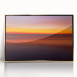 Abstract Sunset Waves – Fine Art Photography Wall Print