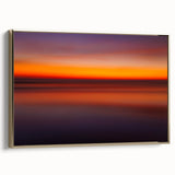 Abstract Sunset Waves – Fine Art Photography Wall Print