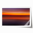 Abstract Sunset Waves – Fine Art Photography Wall Print