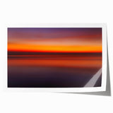 Abstract Sunset Waves – Fine Art Photography Wall Print