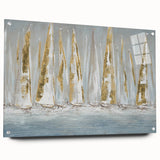 Relaxing Nature Wall Decor – Serene Sailboat Landscape Art