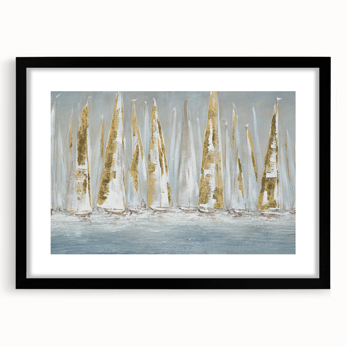 Relaxing Nature Wall Decor – Serene Sailboat Landscape Art