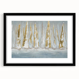 Relaxing Nature Wall Decor – Serene Sailboat Landscape Art