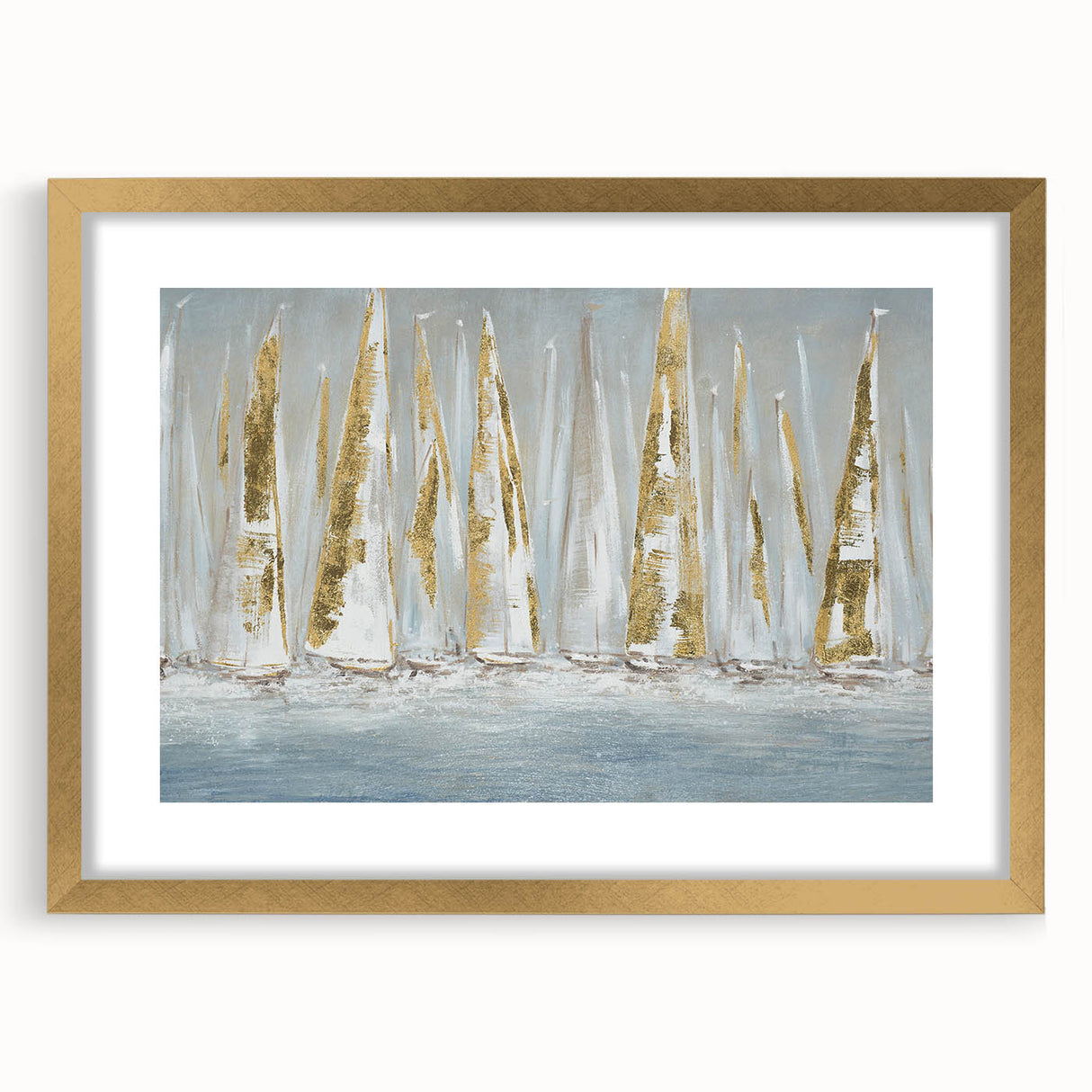 Relaxing Nature Wall Decor – Serene Sailboat Landscape Art