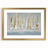 Relaxing Nature Wall Decor – Serene Sailboat Landscape Art