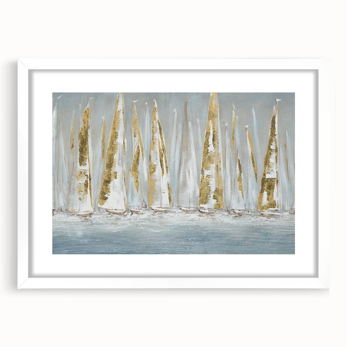 Relaxing Nature Wall Decor – Serene Sailboat Landscape Art