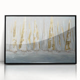 Relaxing Nature Wall Decor – Serene Sailboat Landscape Art