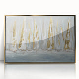 Relaxing Nature Wall Decor – Serene Sailboat Landscape Art
