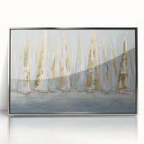 Relaxing Nature Wall Decor – Serene Sailboat Landscape Art