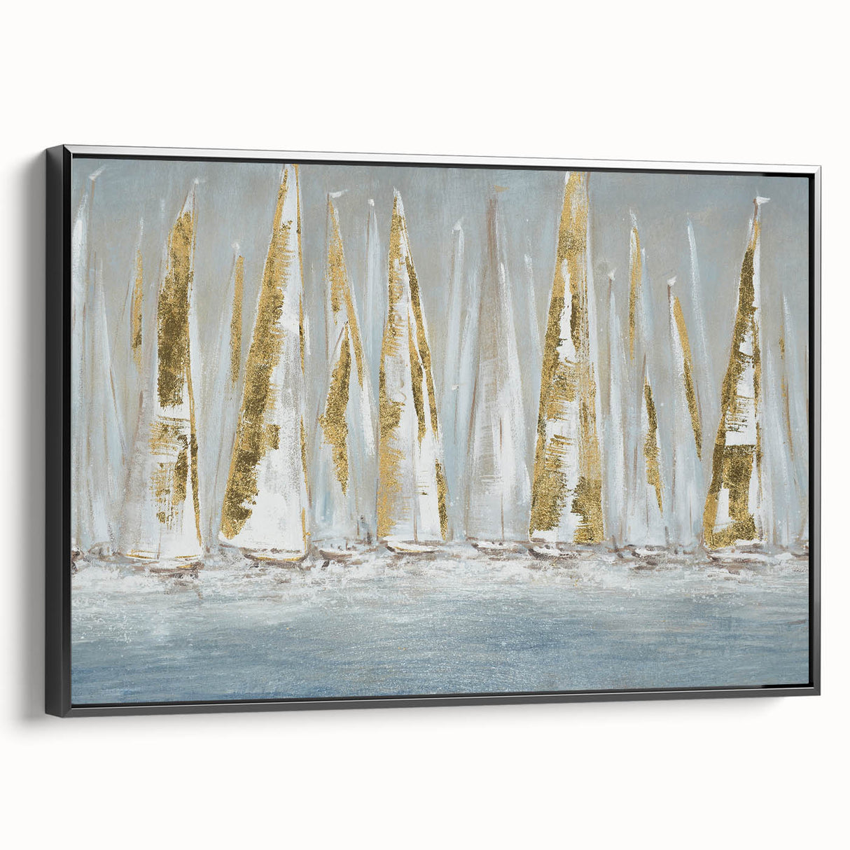 Relaxing Nature Wall Decor – Serene Sailboat Landscape Art